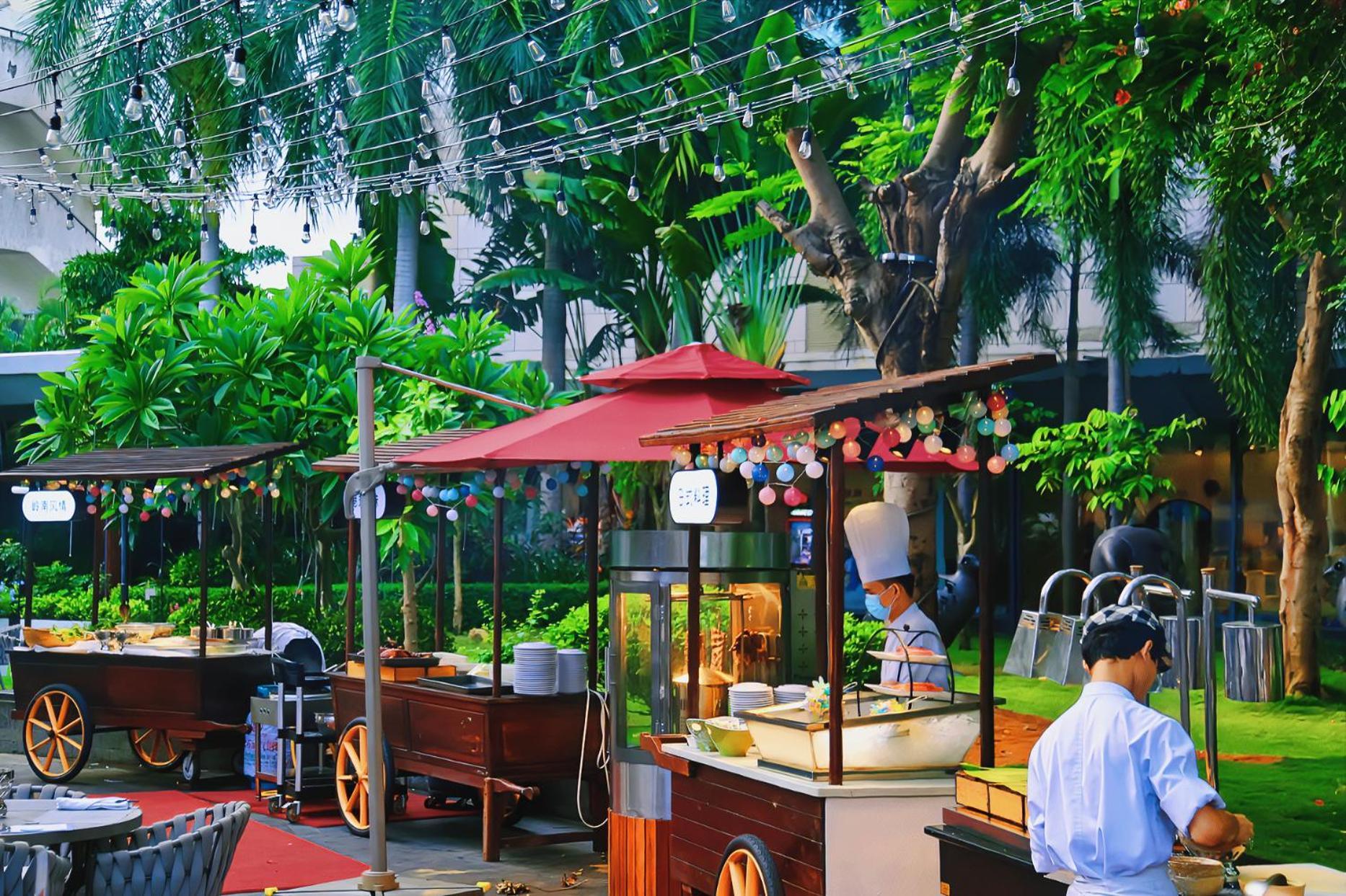 Wyndham Sanya Bay Hotel Exterior foto